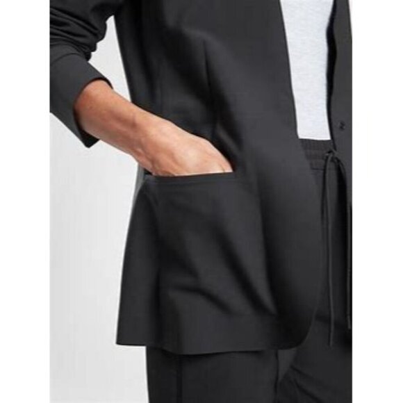 NWT Athleta Avenues Black Blazer Size 24 - Picture 3 of 7